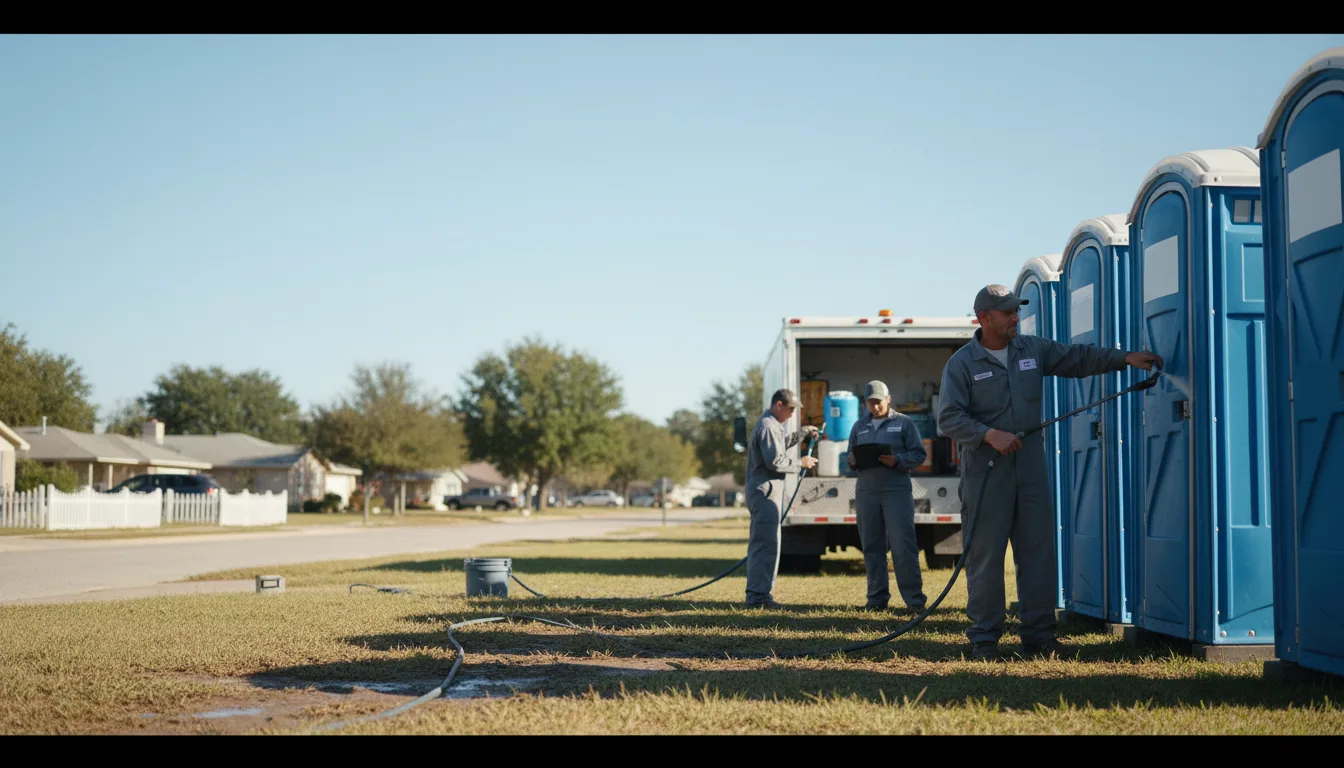 Long-Term Portable Toilet Rental in Lindale, GA near me
